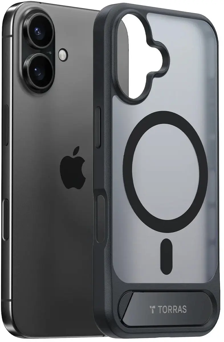 Torras UPro Pstand Hoesje iPhone 16