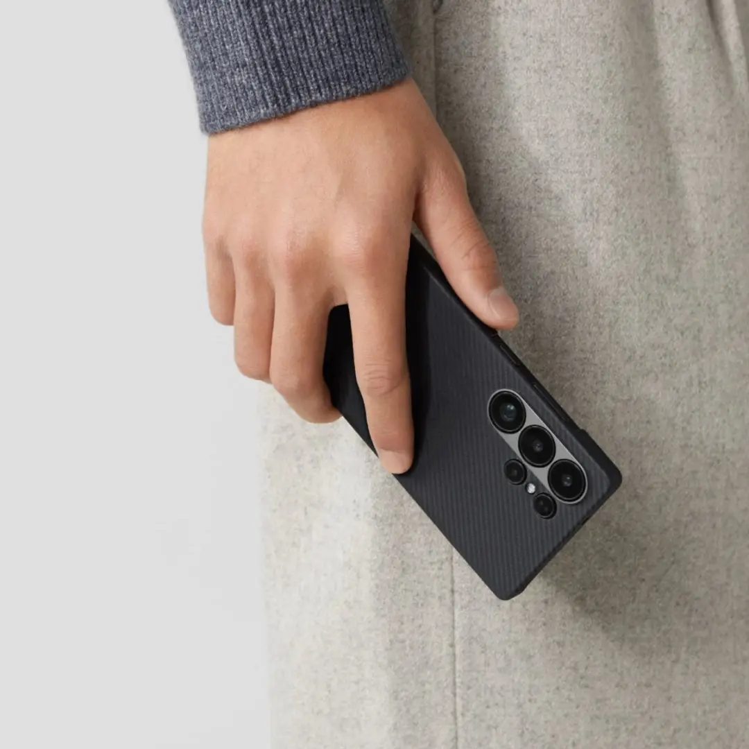 Pitaka MagEZ 6 Hoesje S25 - Aramidevezels 600D - Zwart