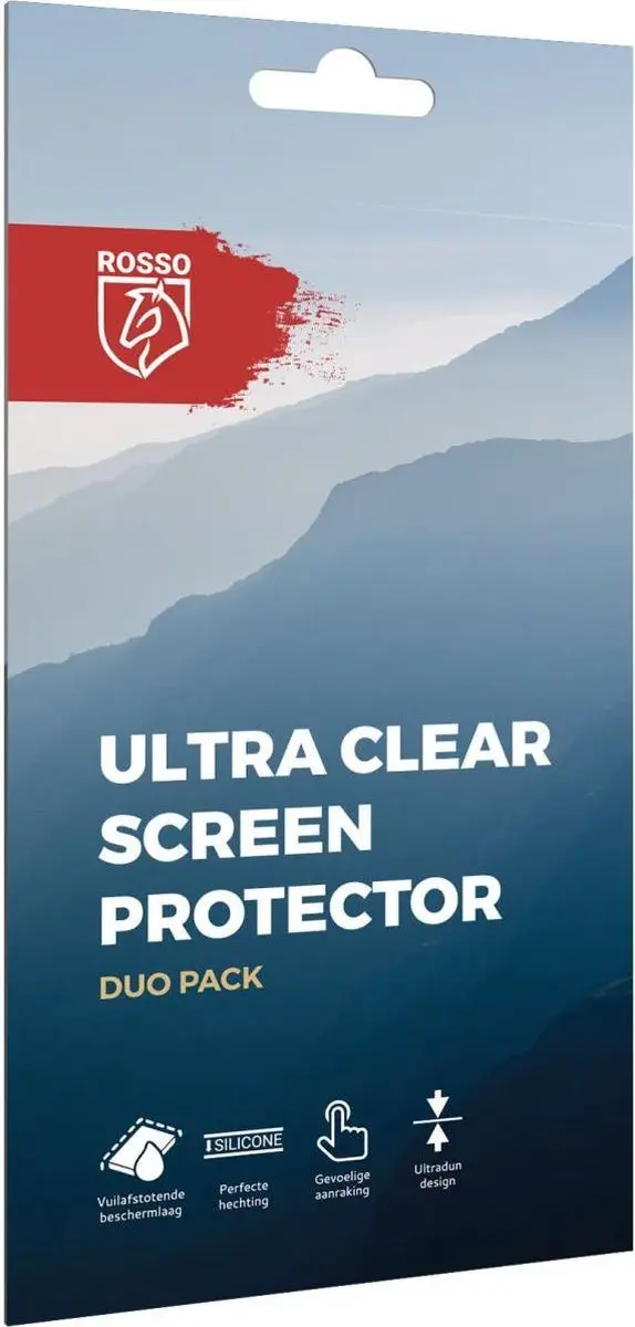 Rosso Screen Protector Ultra Clear - Samsung Galaxy S8 - 2 Stuks