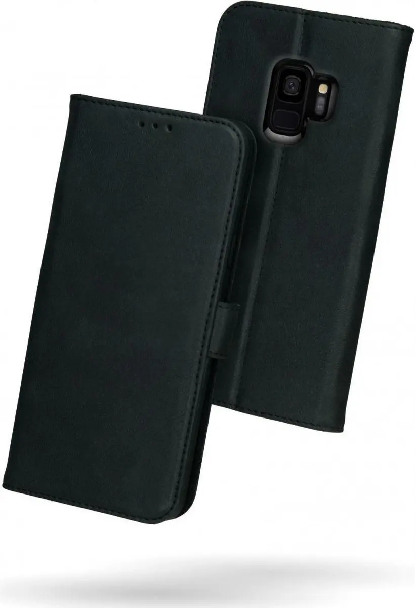 Rosso Deluxe Book Case Samsung Galaxy S9 - 3 Pasjes - Zwart