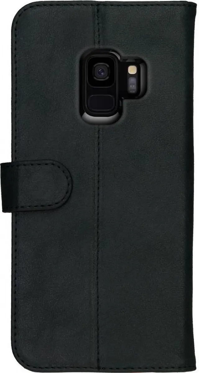 Rosso Deluxe Book Case Samsung Galaxy S9 - 3 Pasjes - Zwart
