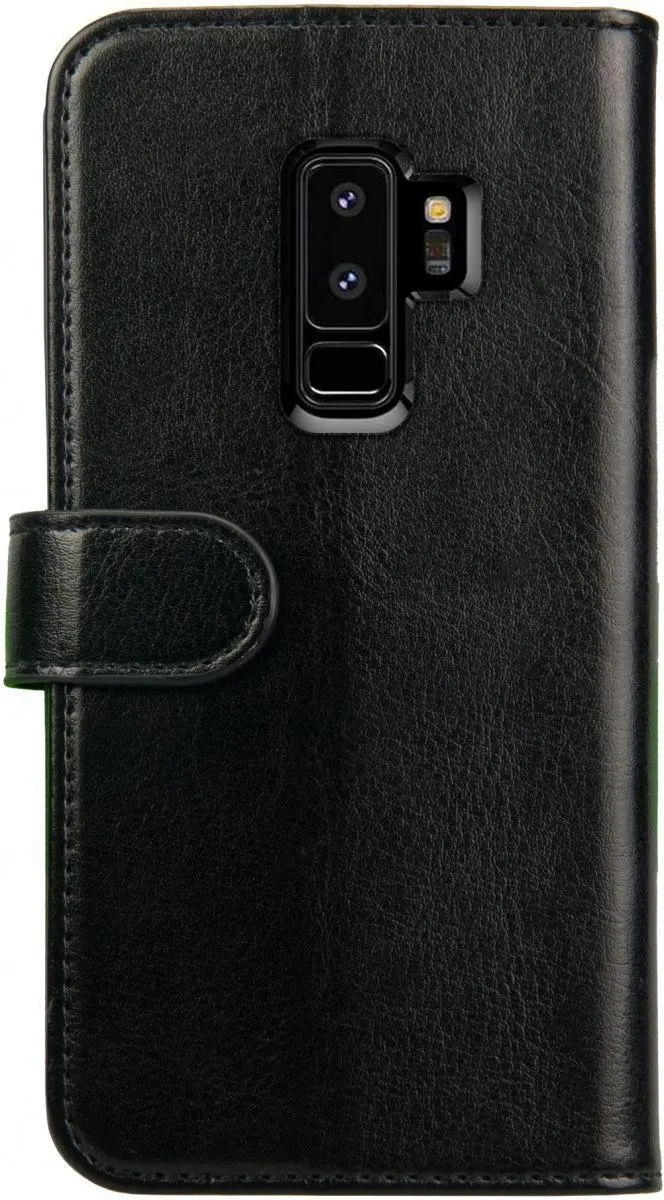 Rosso Element Book Case Wallet Samsung Galaxy S9+ - 3 Pasjes - Zwart