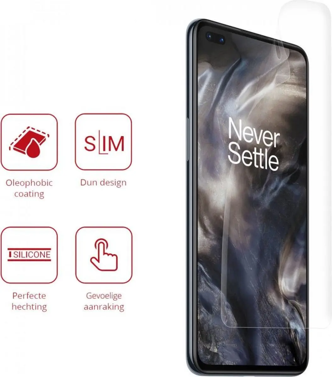 Rosso Ultra Clear Screen Protector - 2 Stuks - OnePlus Nord