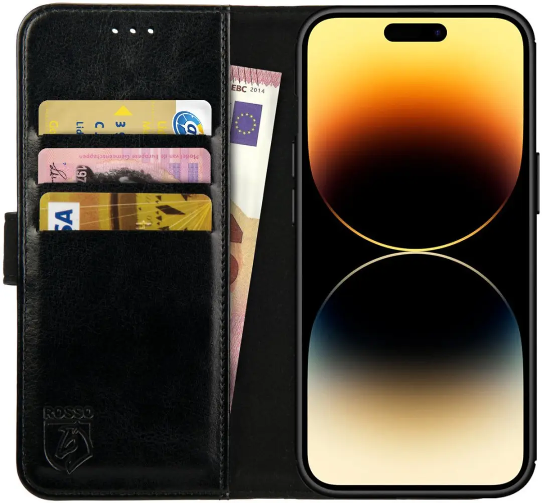 Rosso Element Book Case Wallet iPhone 14 Pro Max