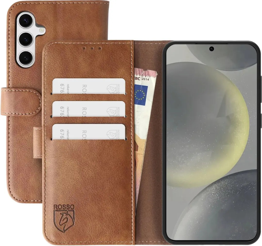 Rosso Element Book Case Wallet Samsung Galaxy S24