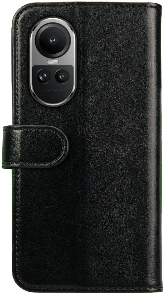 Rosso Element Book Case Wallet 177596 - Oppo Reno 10 - 3 Pasjes - Zwart - afbeelding 3 van 6