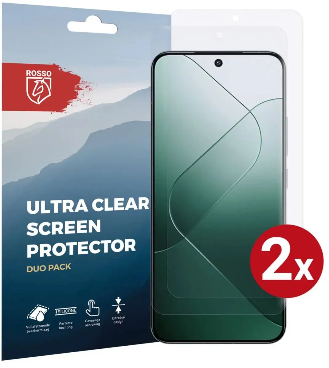 Rosso Screen Protector Ultra Clear voor Xiaomi 14