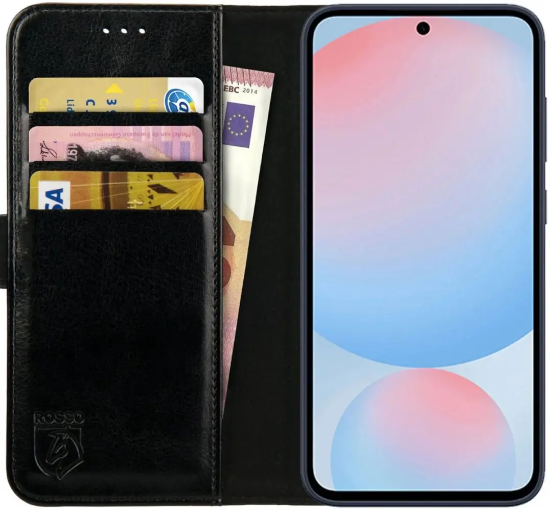 Rosso Element Wallet Book Case S24 FE
