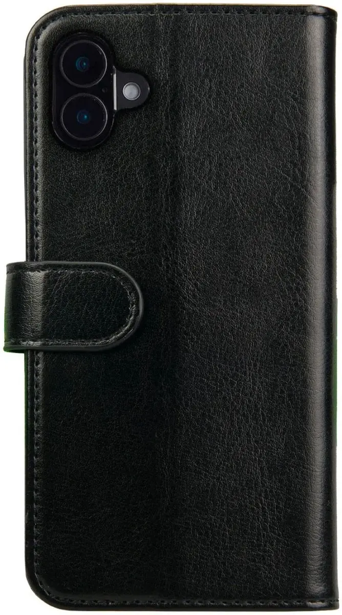 Rosso Element Wallet Book Case Samsung Galaxy A06 - 3 Pasjes - Zwart