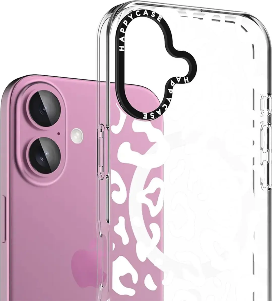 HappyCase Joy Hoesje iPhone 16 - Wild Leopard Print - MagSafe