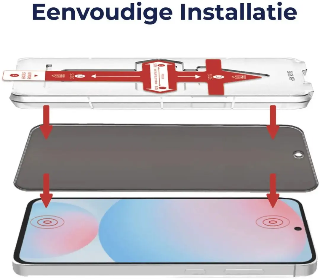 Rosso Privacy Screen Protector 203865 - 9H Glas - Samsung Galaxy A56/S24 FE