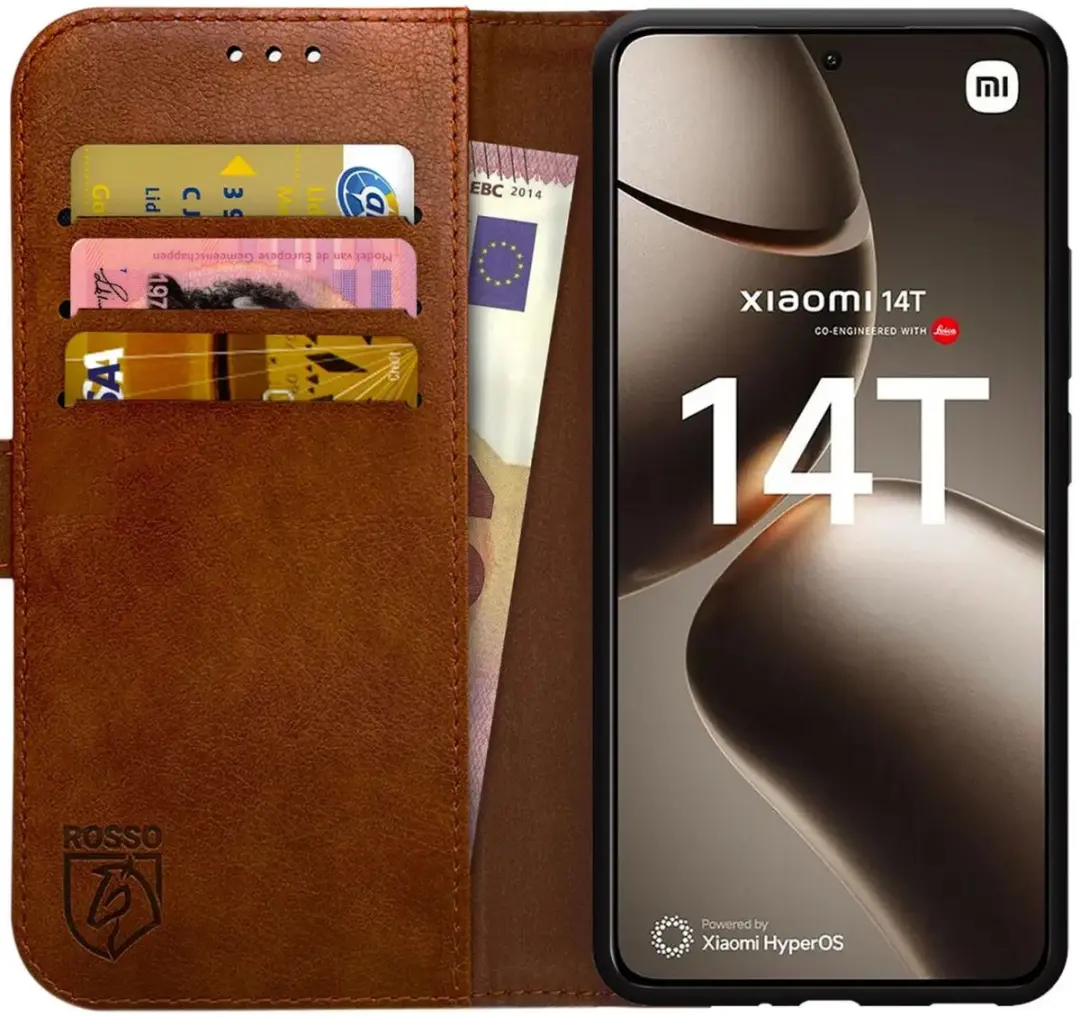 Rosso Element Wallet Book Case Xiaomi 14T