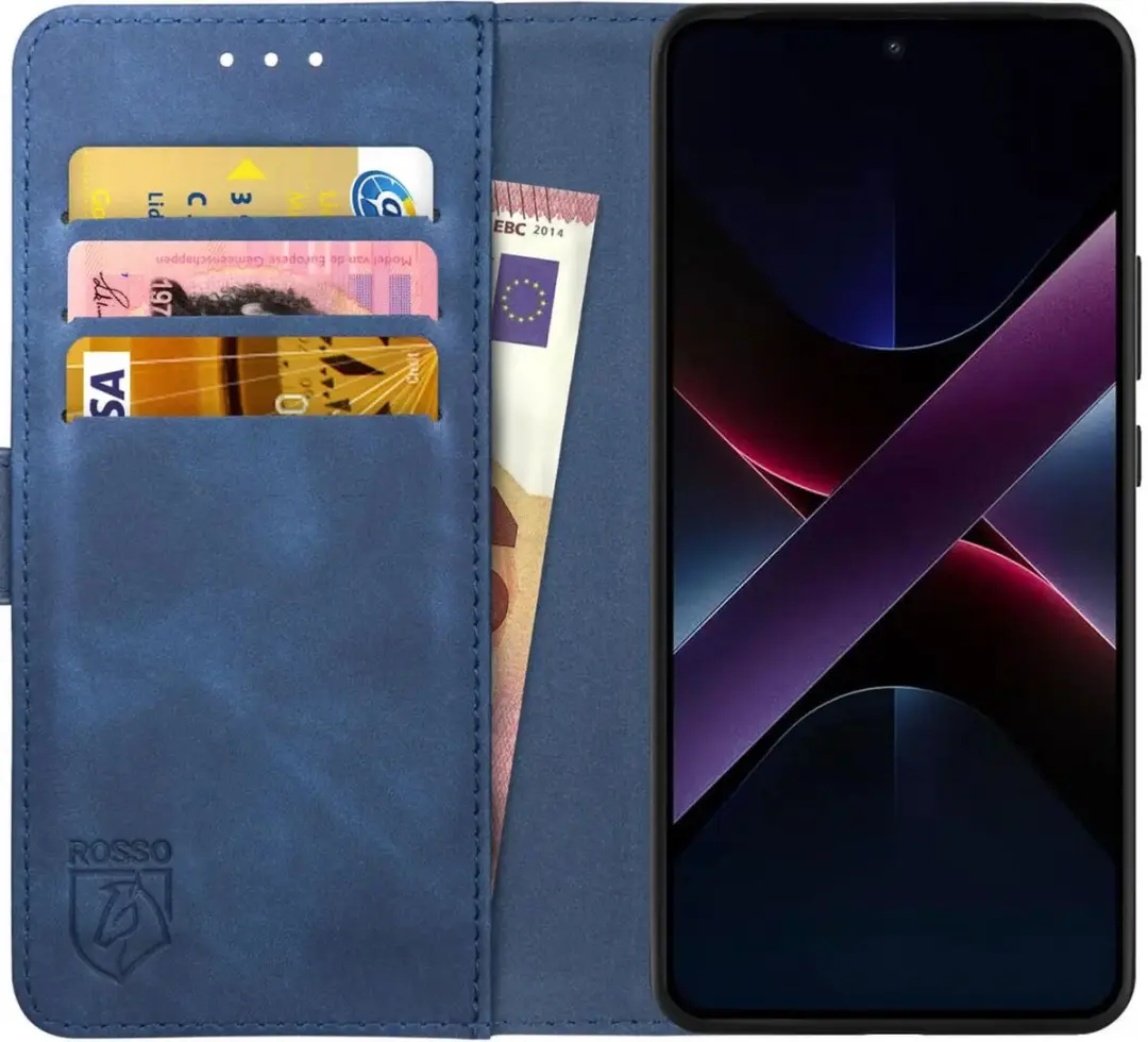 Rosso Element Wallet Book Case voor Xiaomi Poco X7 Pro