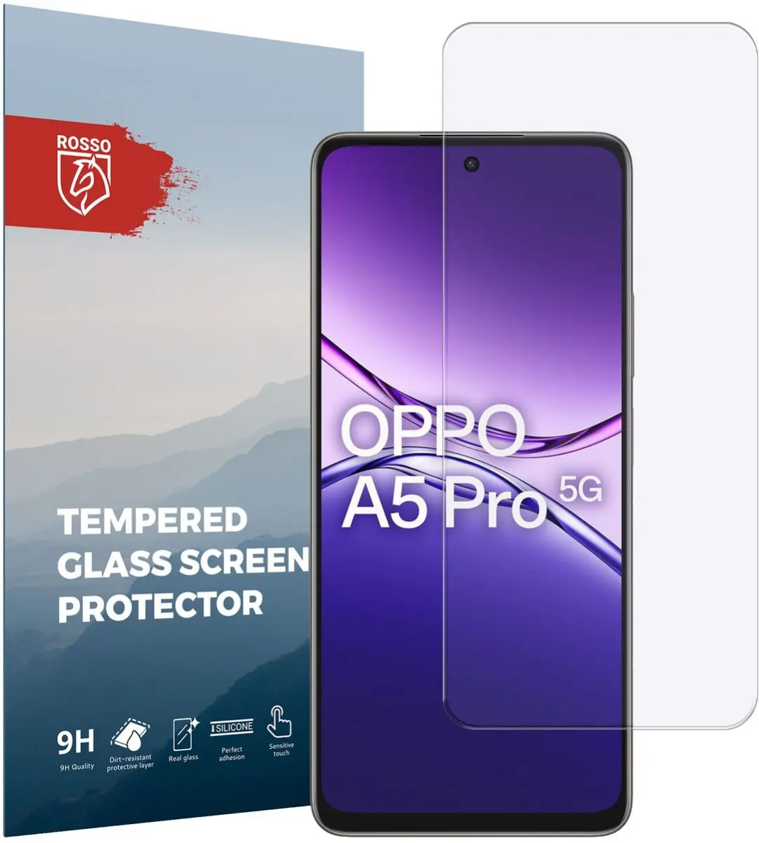 Rosso Screen Protector Oppo A5 Pro 9H Tempered Glass