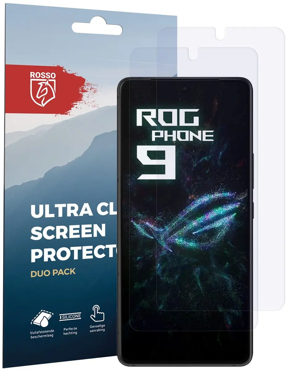 Rosso Screen Protector Asus ROG Phone 9 - 2 Stuks