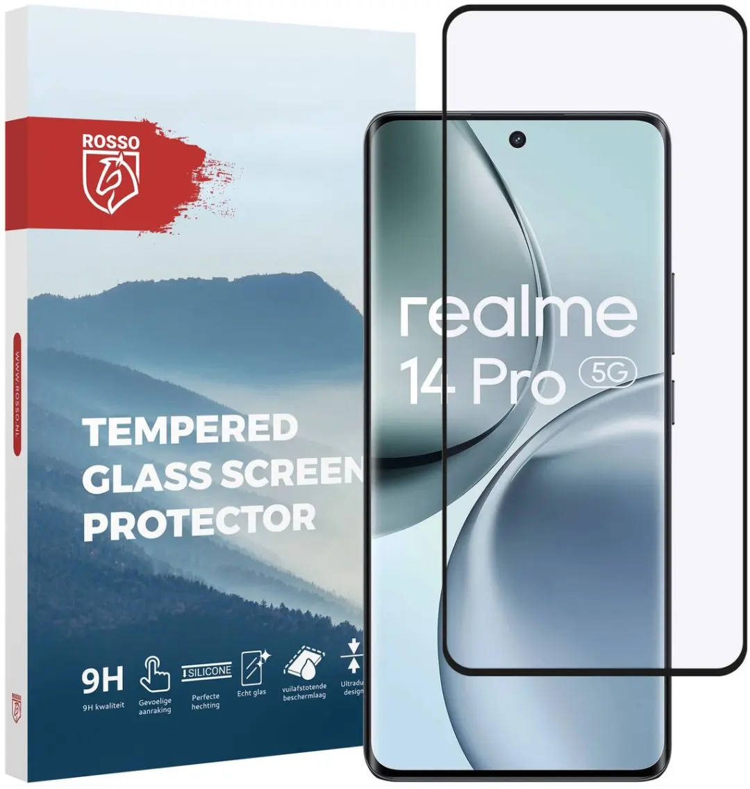 Rosso Screen Protector Realme 14 Pro 9H Tempered Glass