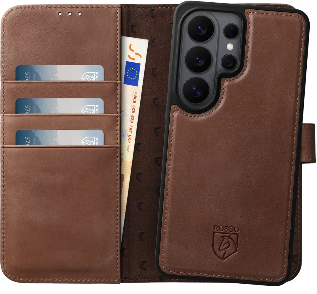Rosso Elite 242718 Hoesje Samsung Galaxy S26 Ultra - Bruin