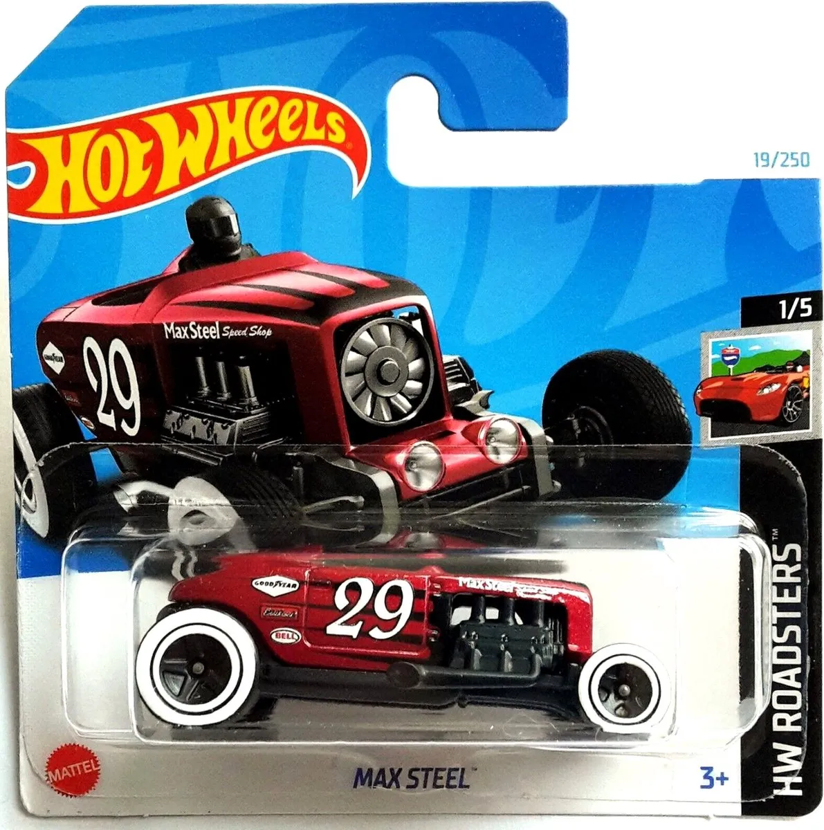 Hot Wheels 29 Max Steel Roadster 1:64