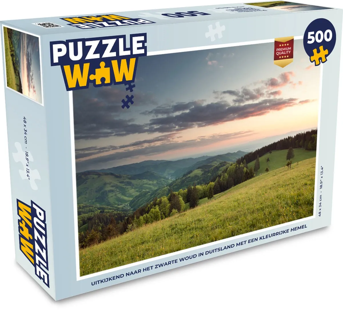PuzzleWow Legpuzzel 500 Stuks