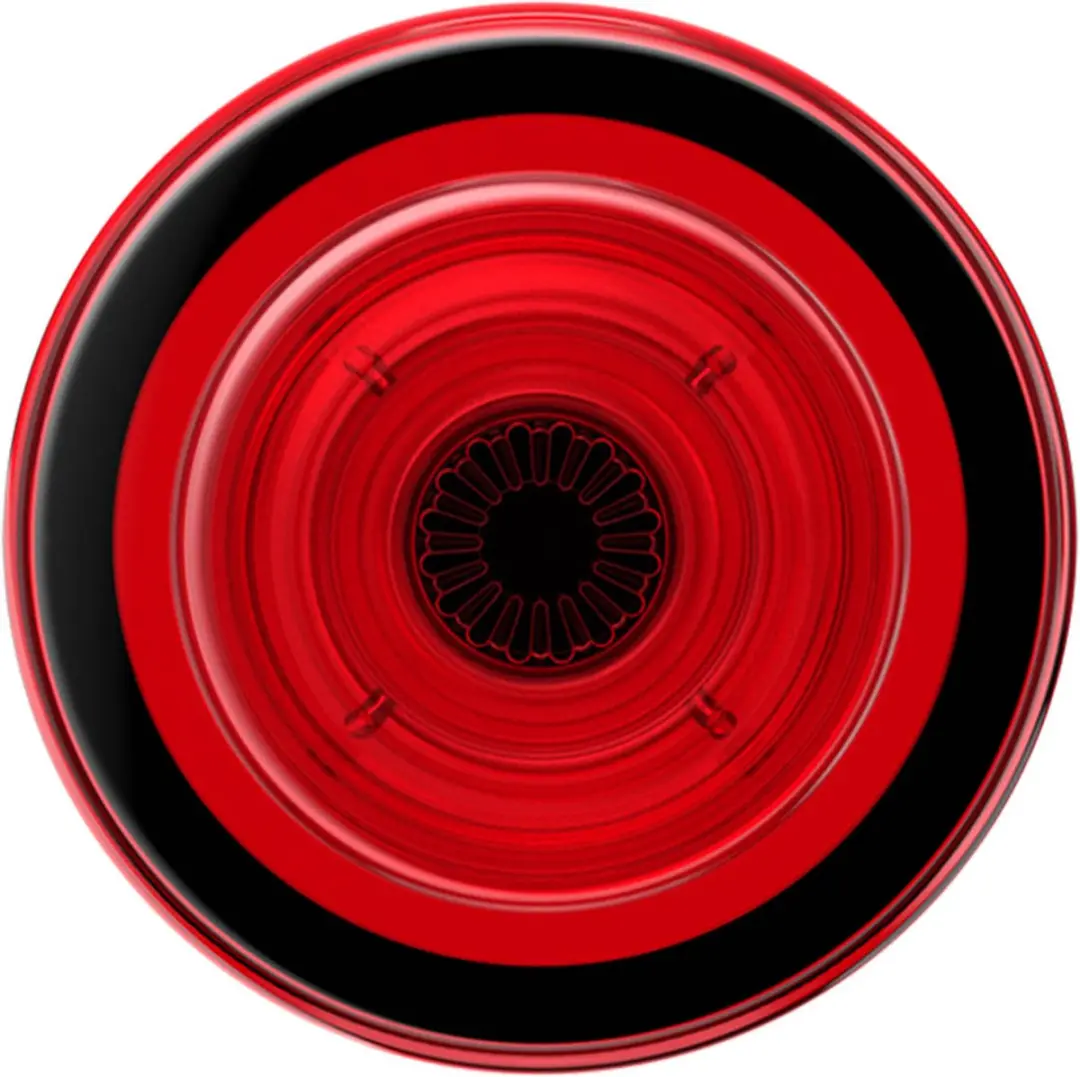 PopSockets PopGrip MagSafe Round - Translucent Rood