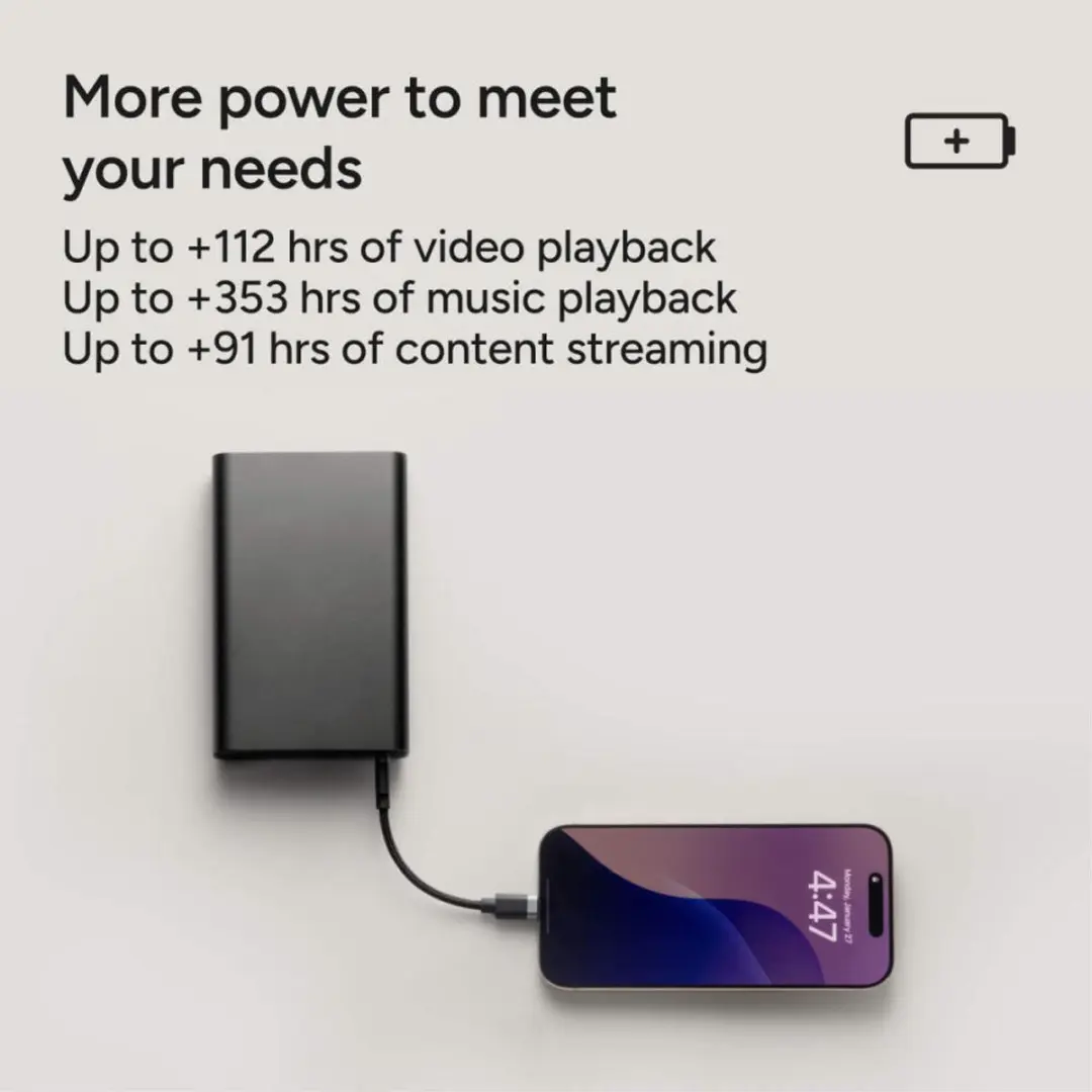 mophie Powerstation Pro 20.000mAh Powerbank - 45W - Zwart - afbeelding 6 van 6
