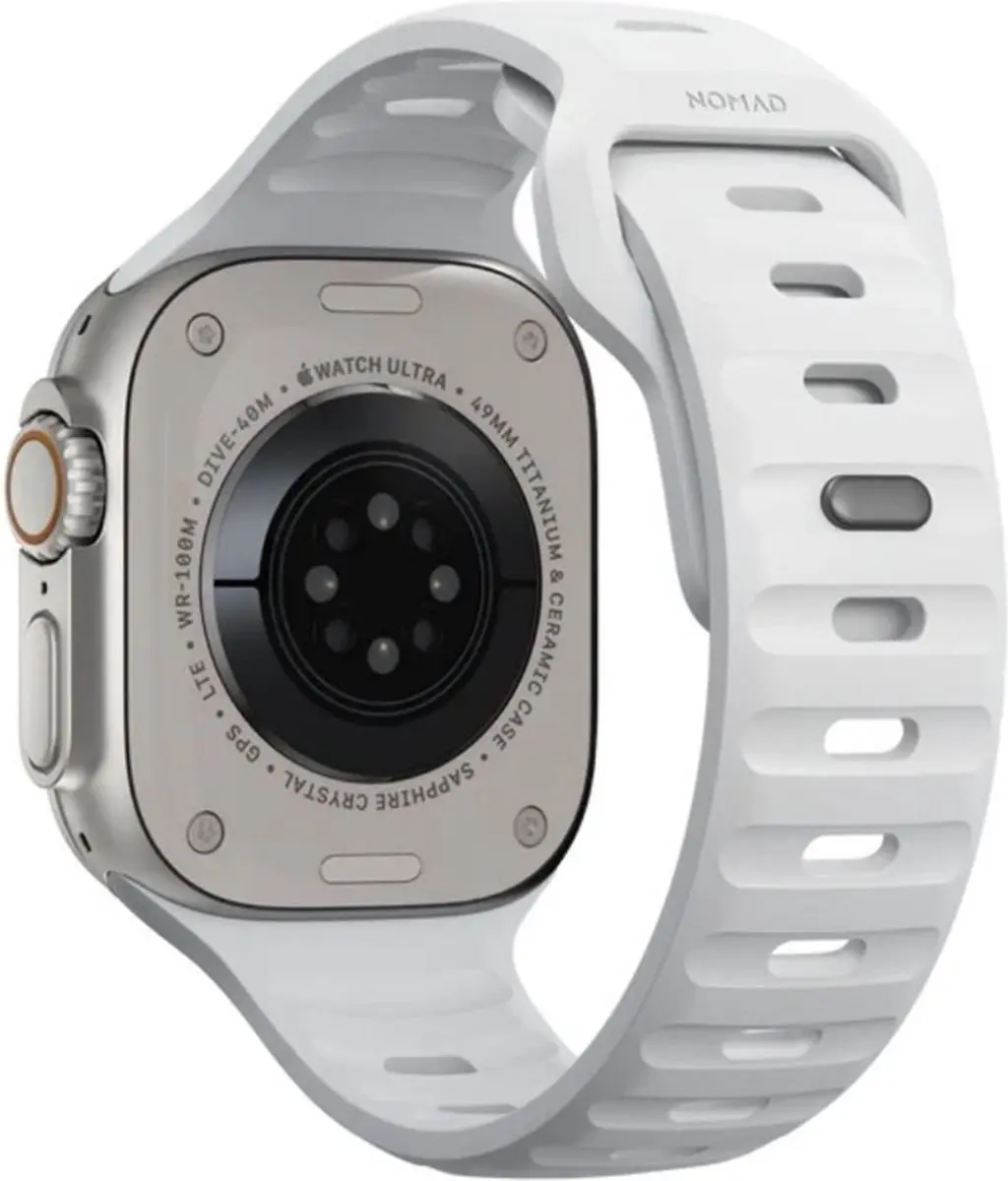 NOMAD Sport Band FKM Apple Watch 38-42mm - Wit
