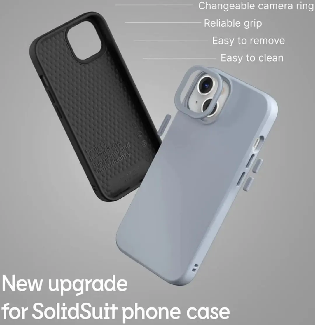 Rhinoshield SolidSuit iPhone 14 Plus Carbon Fiber SST0126149 - Zwart