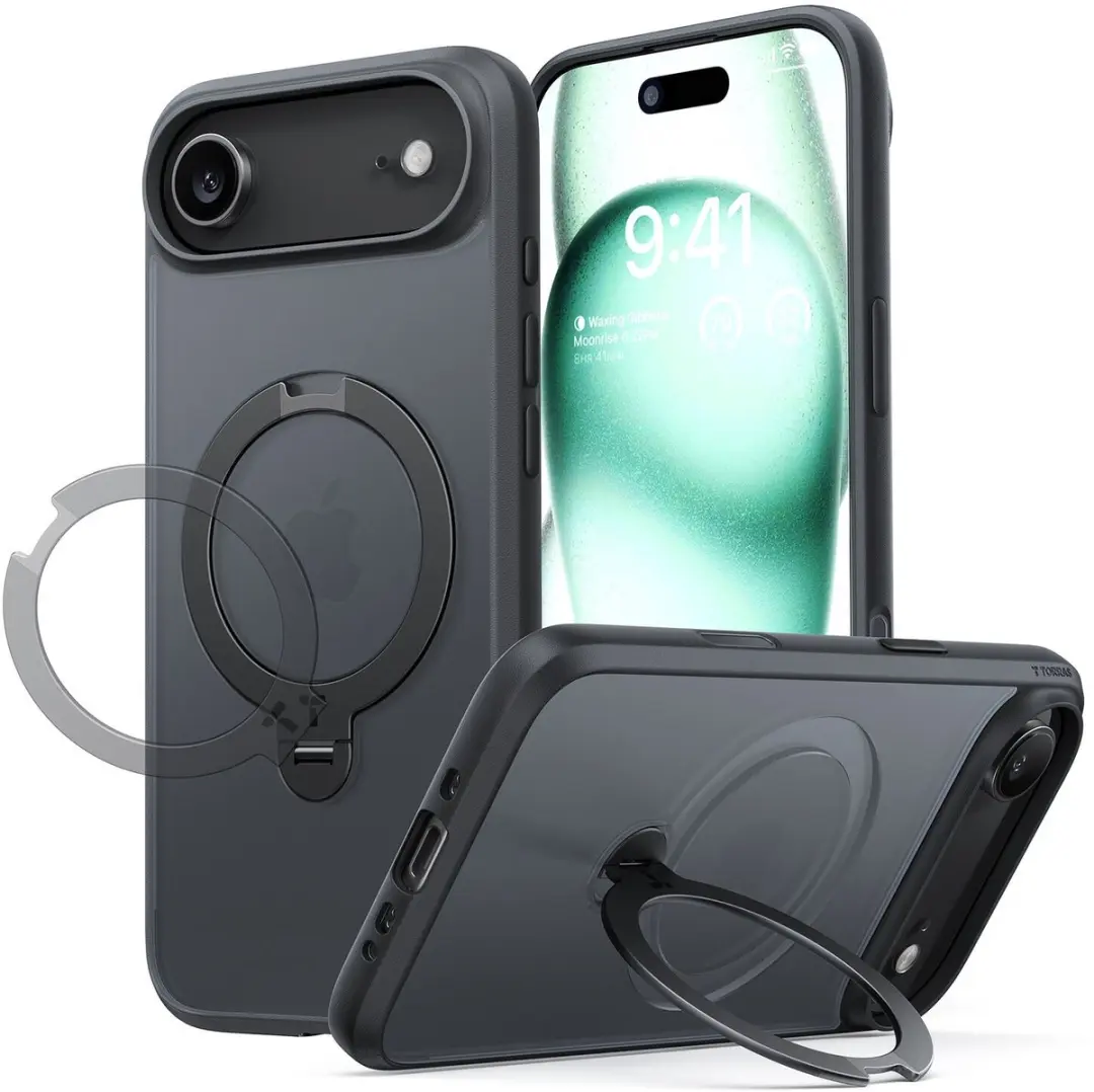 Torras UPro Ostand Spin Hoesje iPhone Air