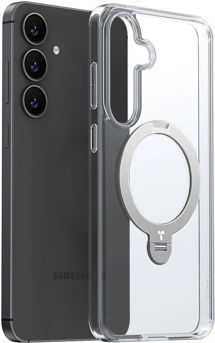 Torras UPro Ostand Spin Hoesje X00FX2214 - Transparant
