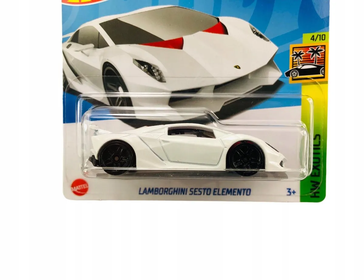 Hot Wheels Lamborghini Sesto Elemento 2024 1:64 - Wit