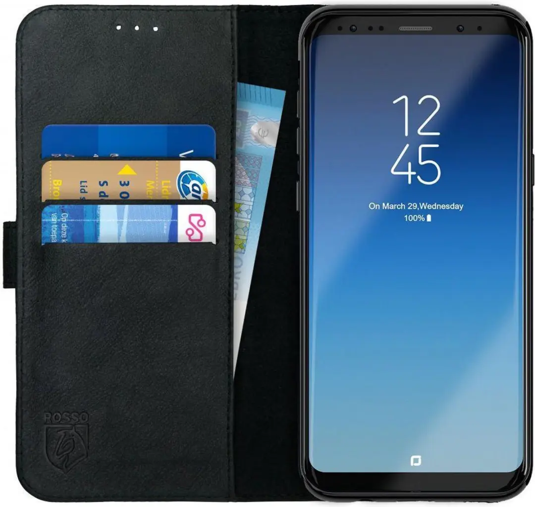 Rosso Deluxe Book Case Samsung Galaxy S8+