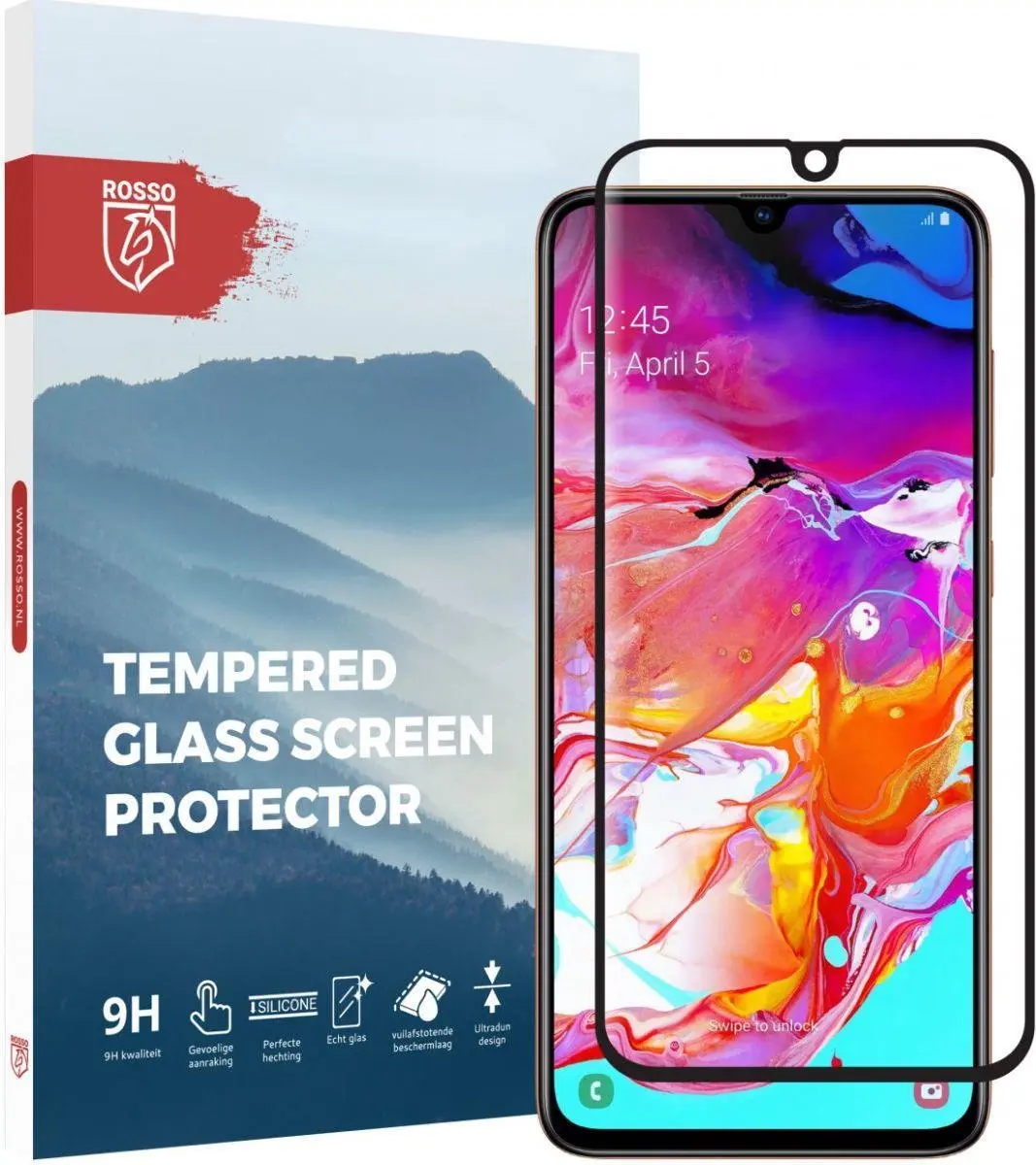 Rosso 9H Tempered Glass Screen Protector Samsung Galaxy A70