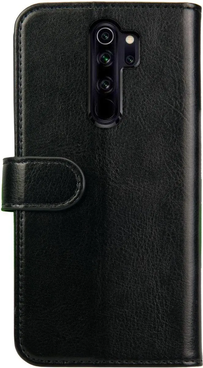 Rosso Element Book Case Wallet Xiaomi Redmi Note 8 Pro - 3 Pasjes - Zwart