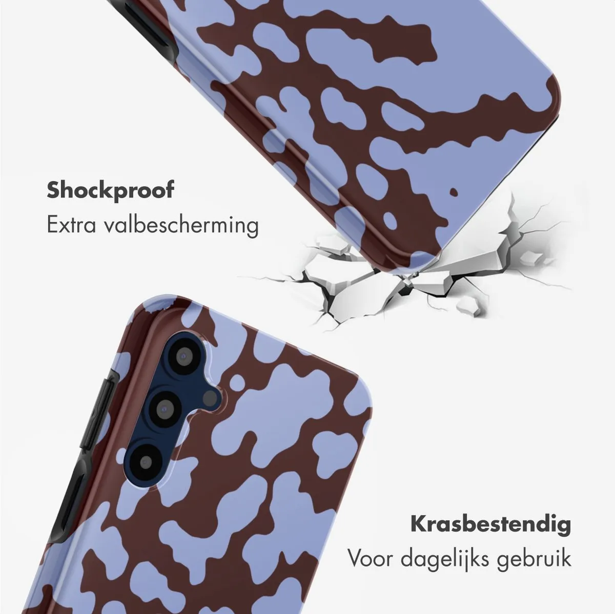 Selencia Hoesje Samsung Galaxy A16 - Moo'd Lavender Glow
