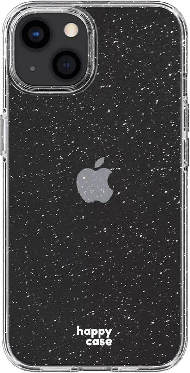 HappyCase iPhone 13/16e/17e Hoesje Glitter TPU