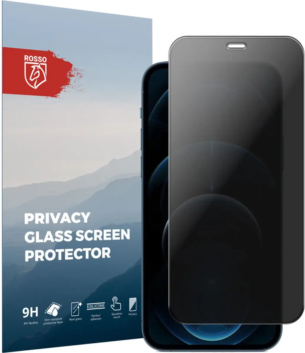 Rosso 9H Privacy Screen Protector iPhone 12 Pro Max