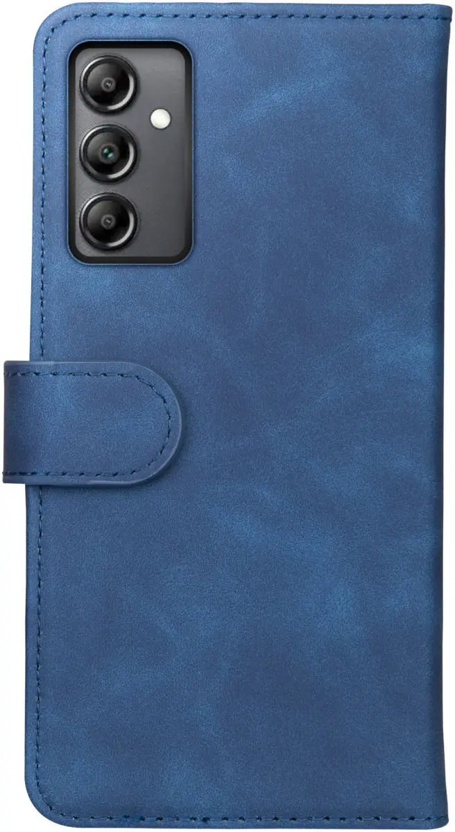 Rosso Element Hoesje Samsung Galaxy A14 - Blauw - 3 Pasjes