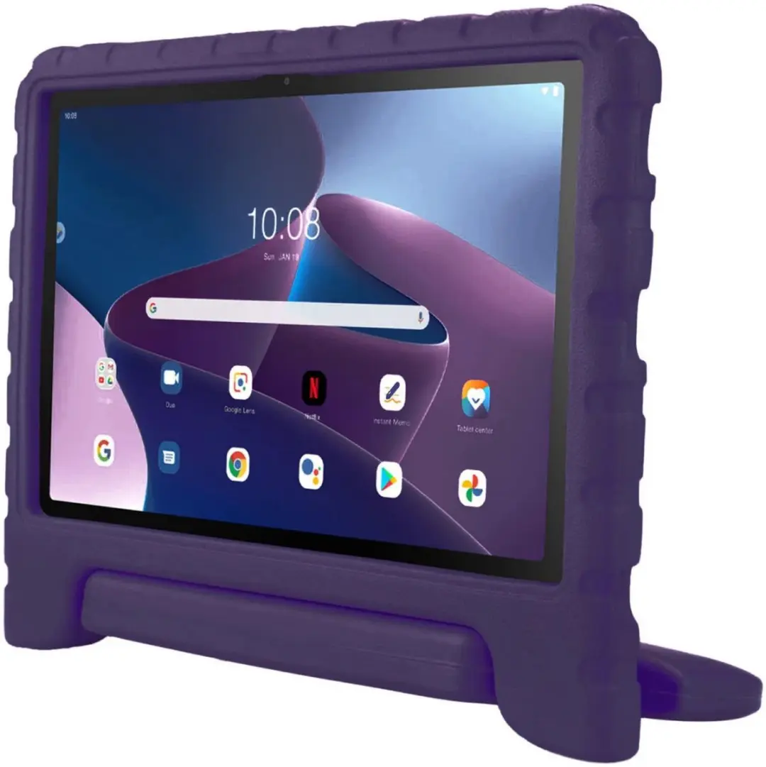 HappyCase Kinderhoes Lenovo Tab M10 Plus Gen 3 - 10.6" - Paars