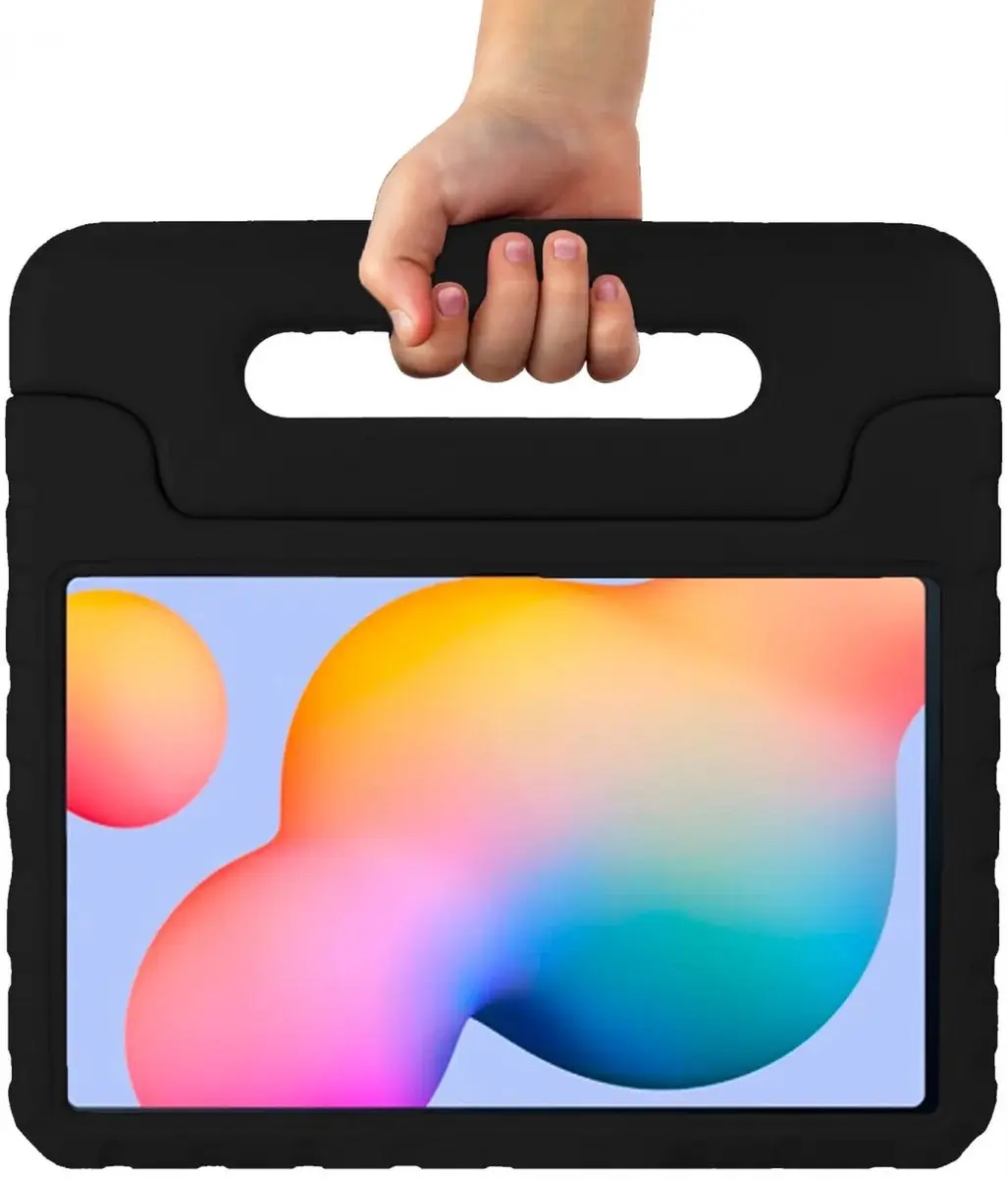 HappyCase Kinderhoes Samsung Galaxy Tab S6 Lite - 10.4" - Zwart