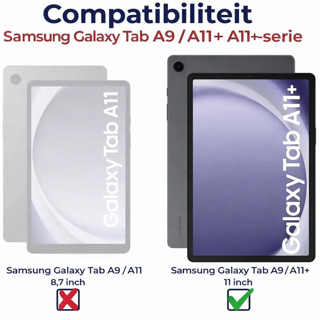 Rosso Tablet Screen Protector 182468 - 2 Stuks - Transparant