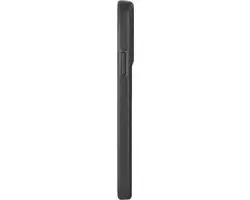 Rosso Elite 185765 Hoesje iPhone 15 - Echt Leer - Zwart