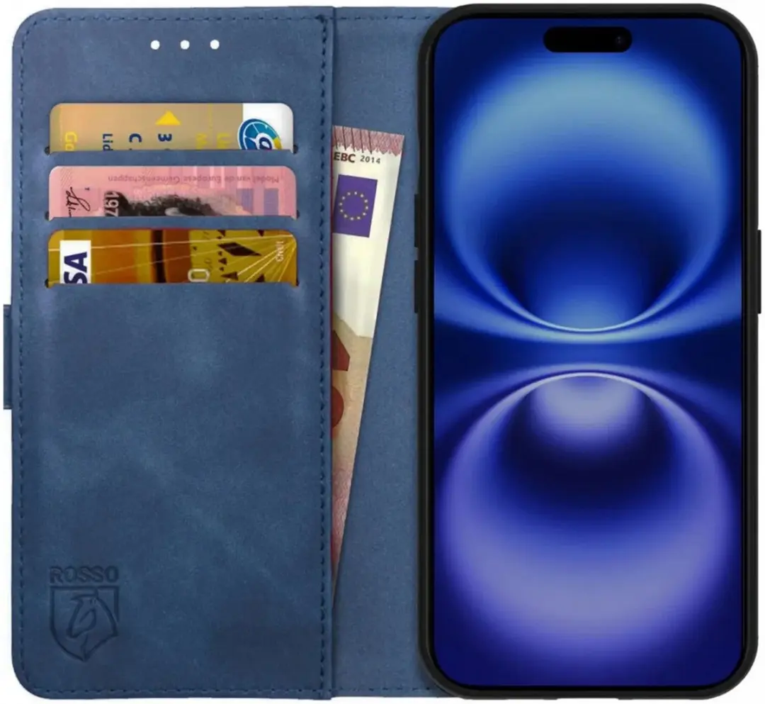 Rosso Element Wallet Book Case iPhone 16 Pro Max