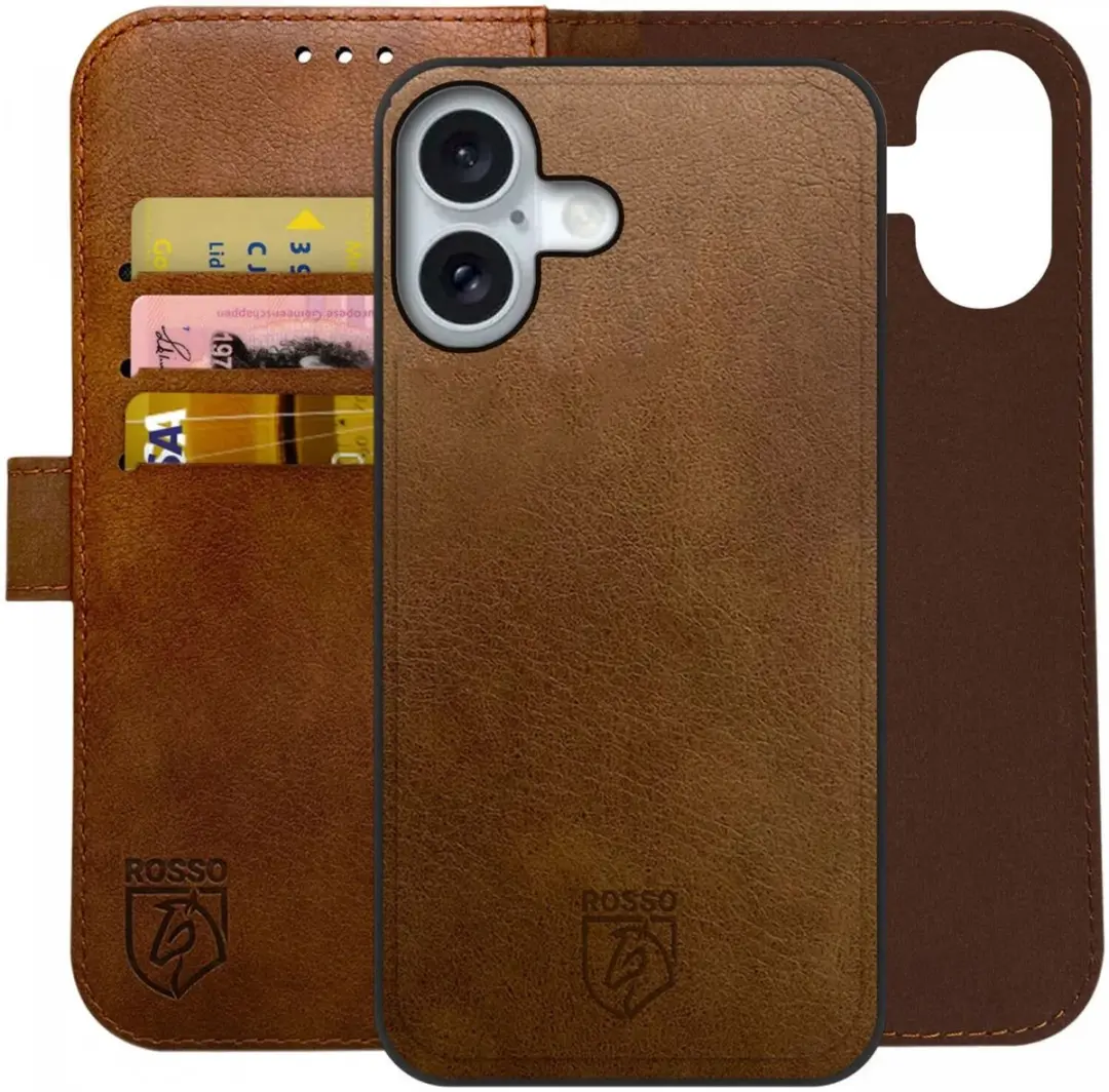 Rosso Element iPhone 16 Hoesje 2-in-1