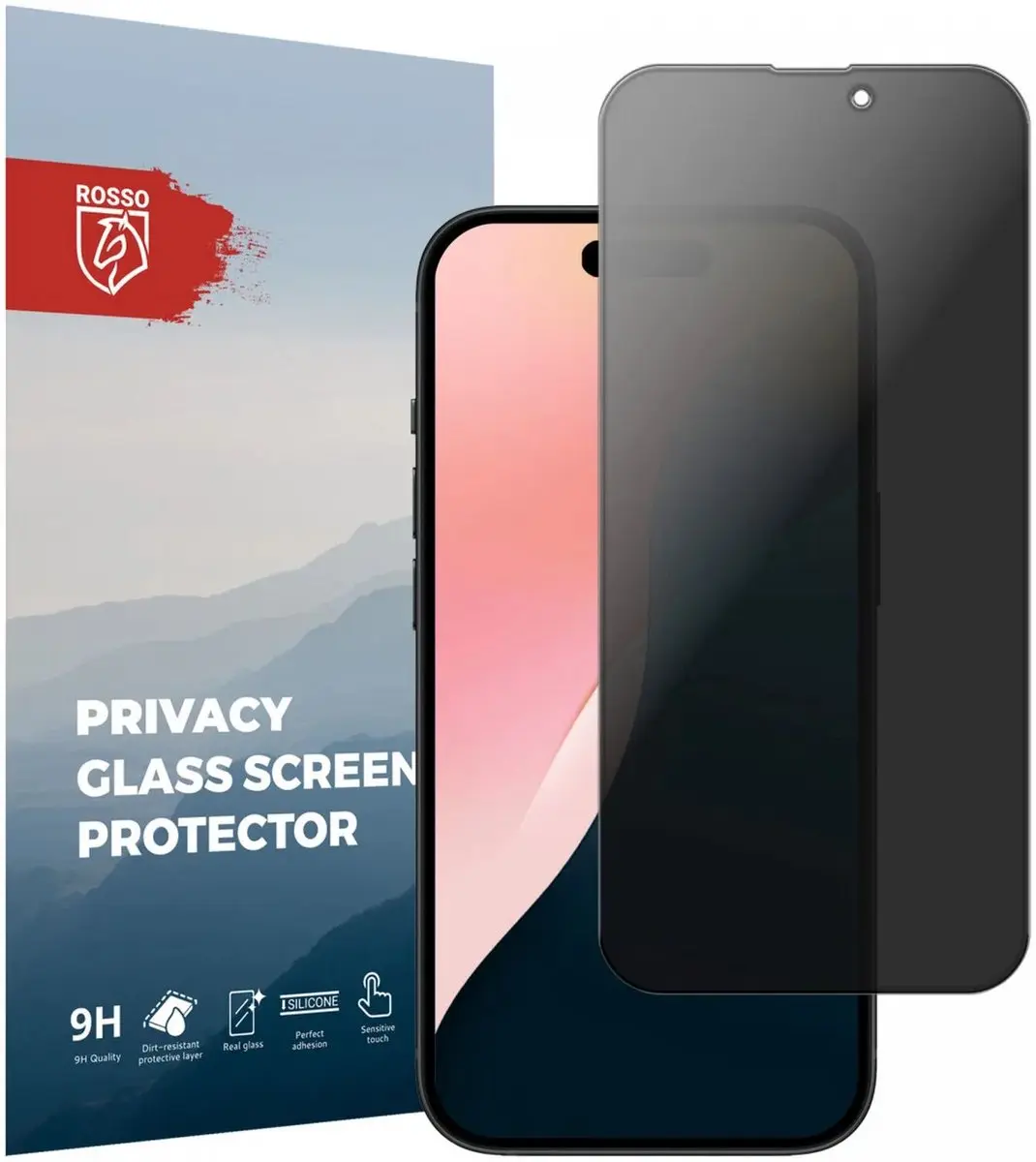 Rosso Privacy Screen Protector iPhone 16 Plus