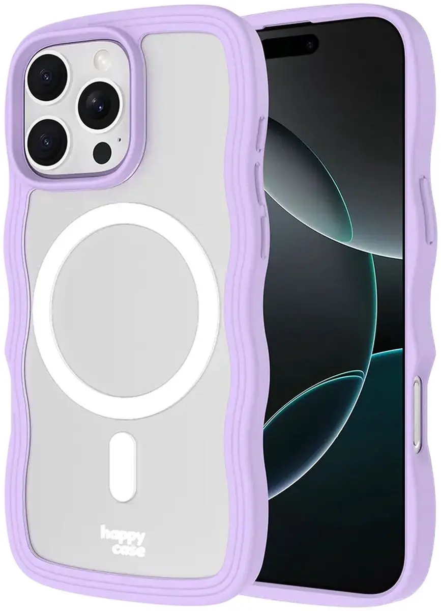HappyCase Wavy Hoesje iPhone 16 Pro