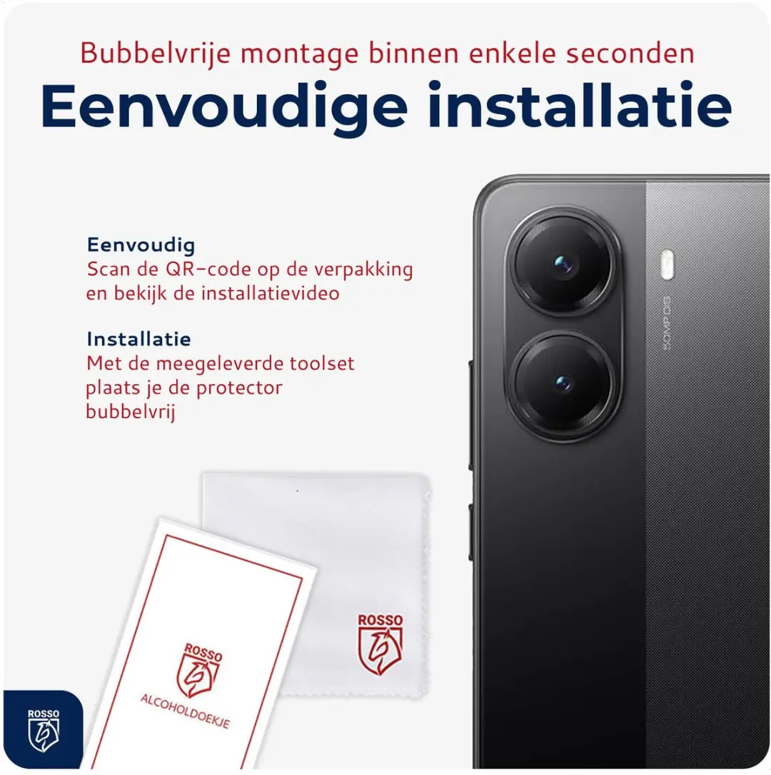 Rosso Camera Protector Xiaomi Poco X7 Pro - Ultra Dun Glas