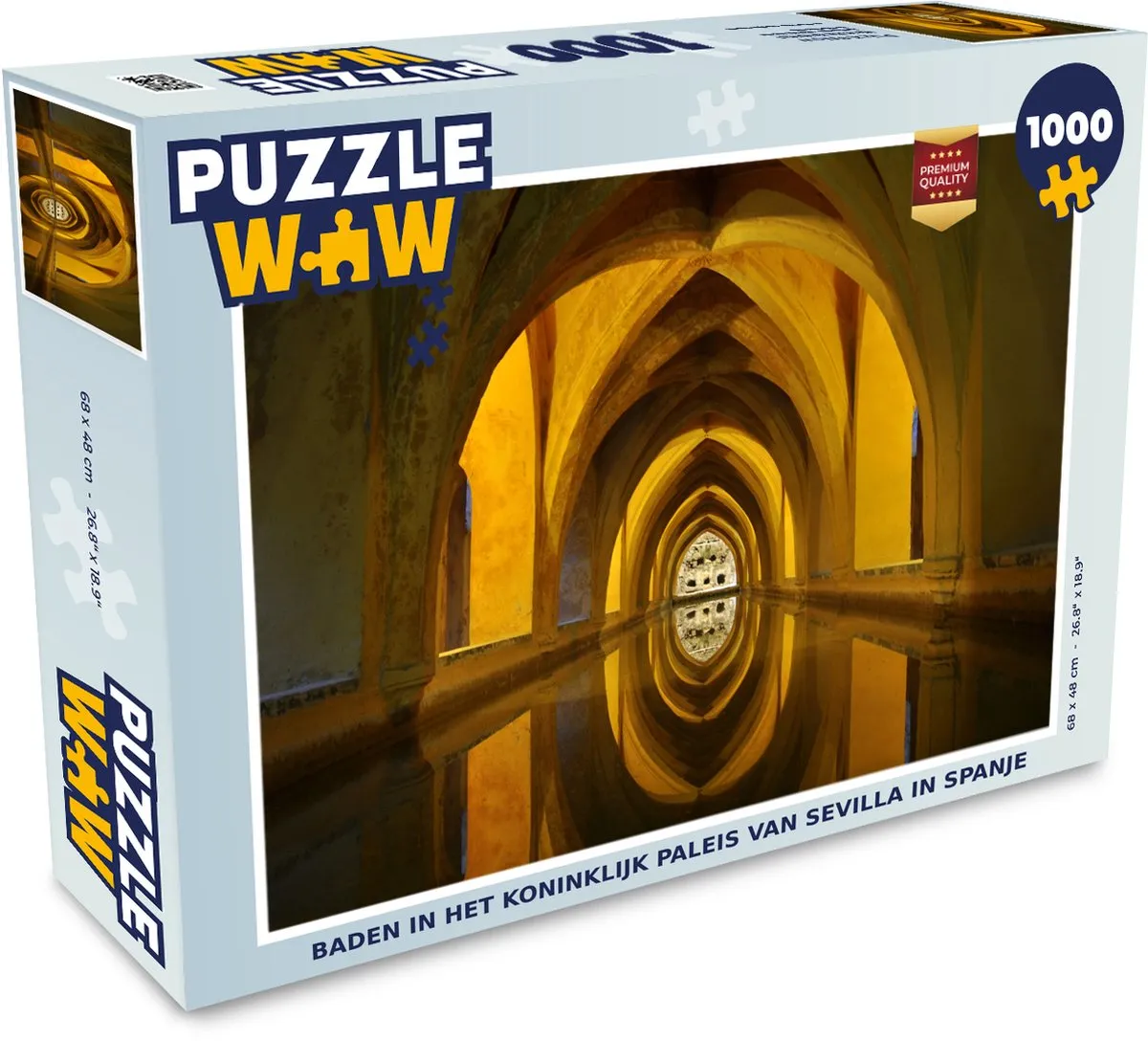 PuzzleWow Sevilla Legpuzzel 1000 Stuks