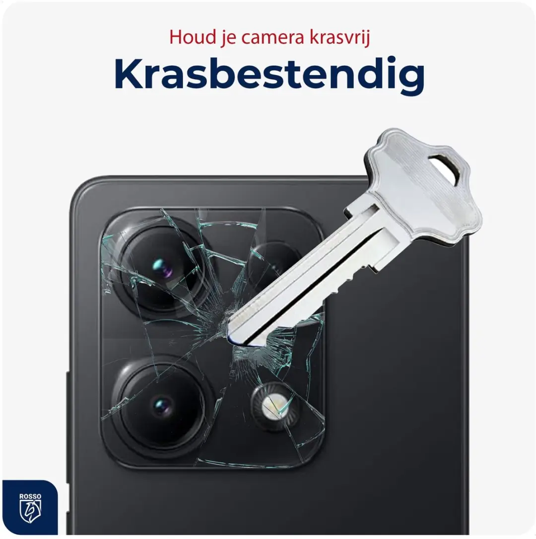 Rosso Camera Protector Xiaomi Redmi Note 14S - Ultra Dun Glas - Transparant