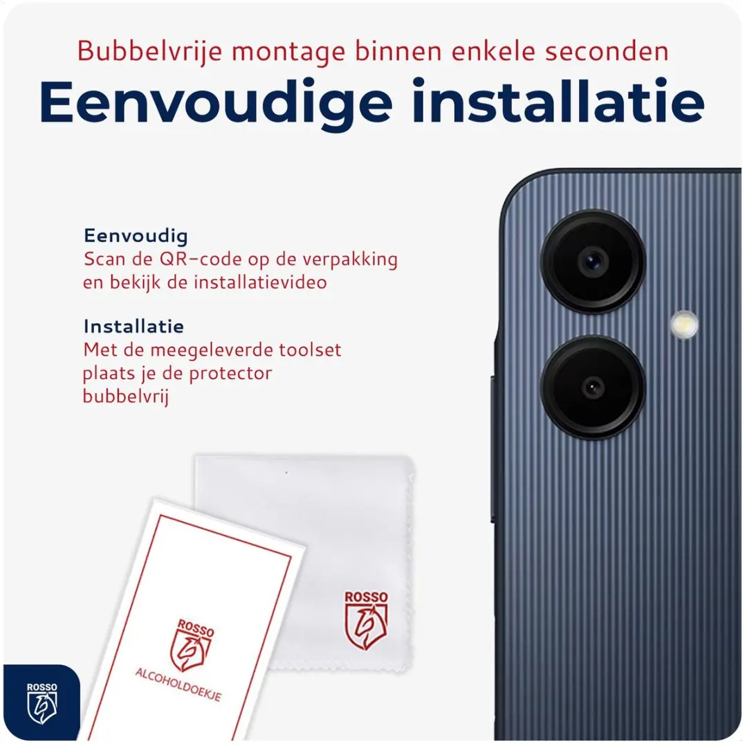 Rosso Camera Protector Samsung Galaxy A06 - Ultra Dun Glas - afbeelding 6 van 6