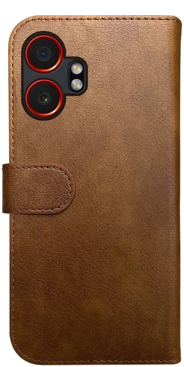Rosso Element Wallet Book Case 220500 - Samsung Galaxy Xcover 7 Pro - 3 Pasjes - Bruin
